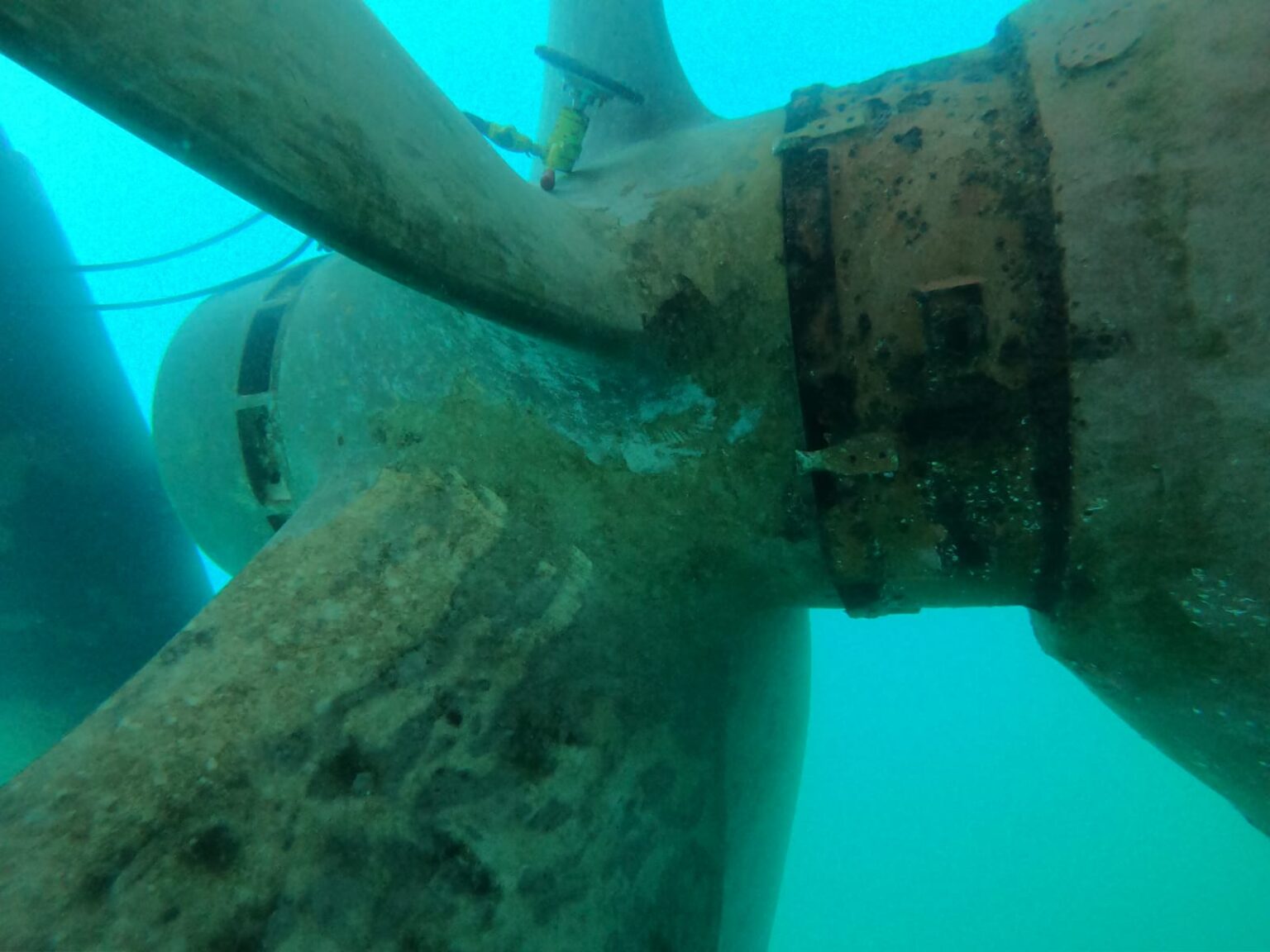 Propeller Cleaning Before & After Max Diving Services
